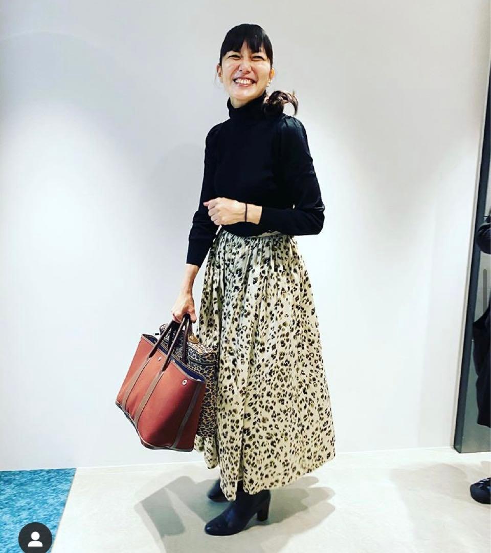 未使用 SINME レオパードプリントスカート size2 - メルカリ