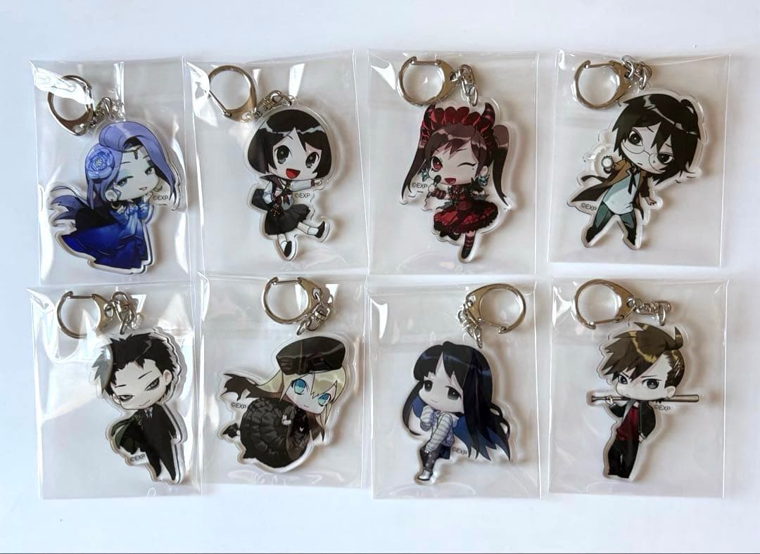 死印　アクリルキーホルダー　アクキー　8種セット　主人公　他　まとめ売り