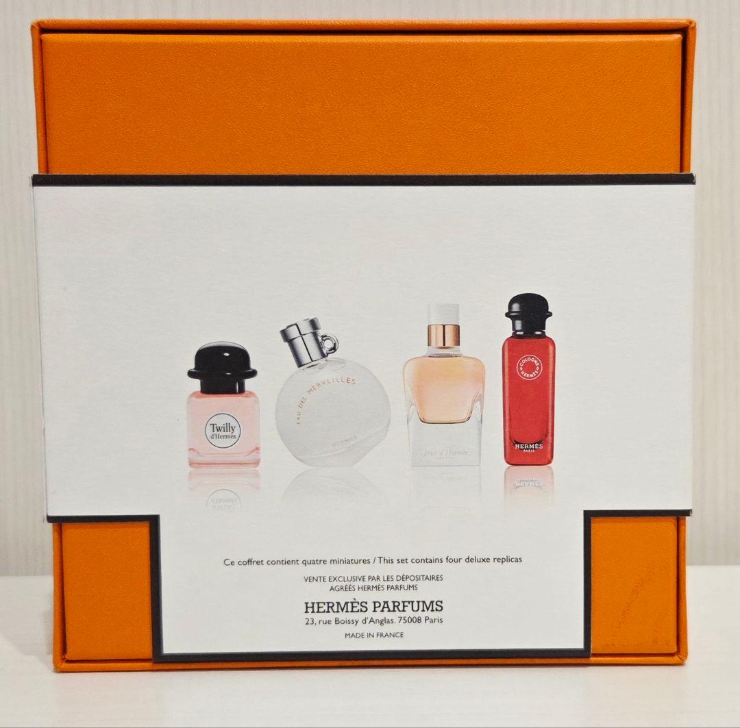 エルメス　香水　4点セット　まとめ　ミニチュア　コフレ7.5ml　706