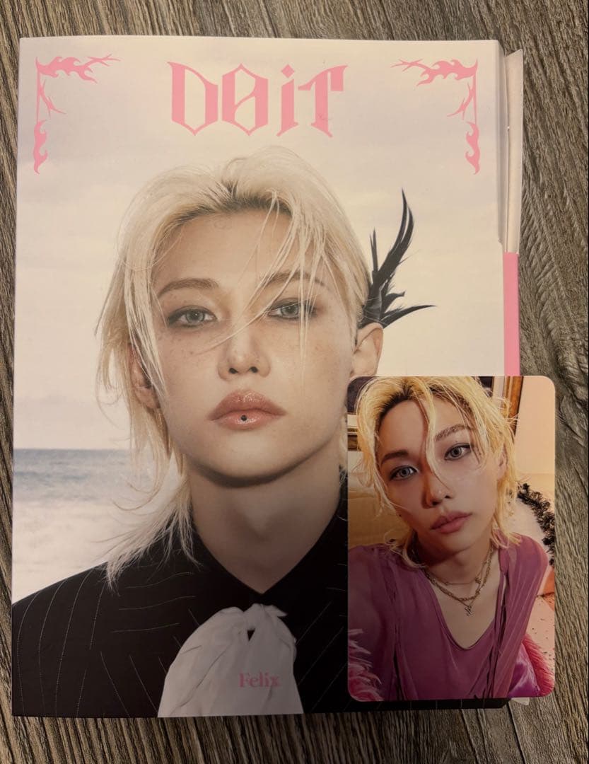 StrayKids DOIT accordion フィリックス トレカ付き - メルカリ