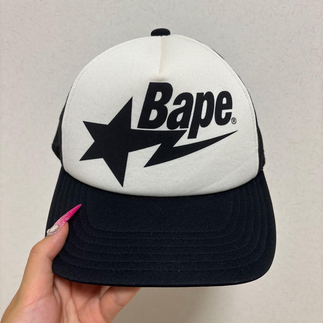 BAPE エイプ メッシュキャップ