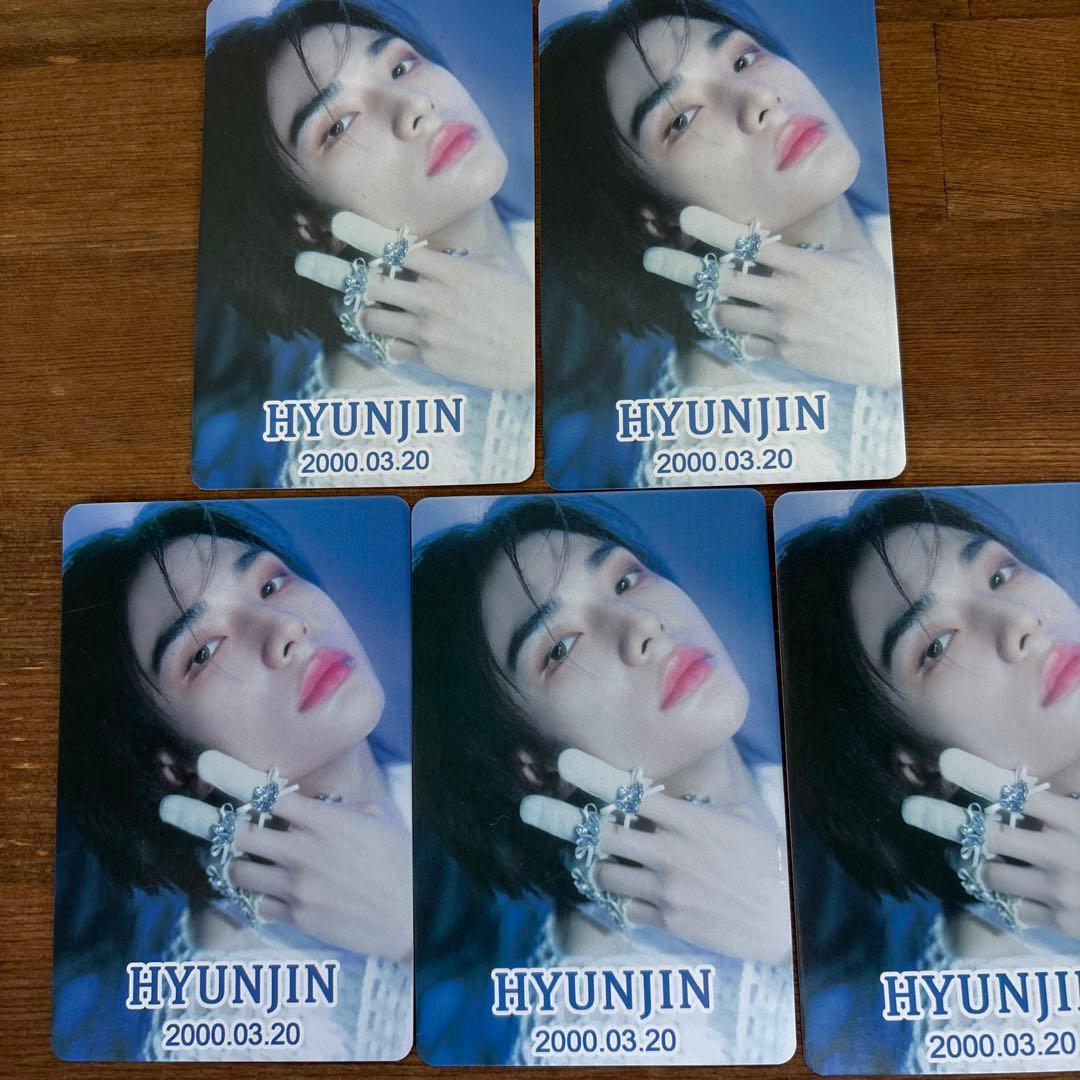 スキズ トレカ ヒョンジン 5枚セット⑧ - メルカリ