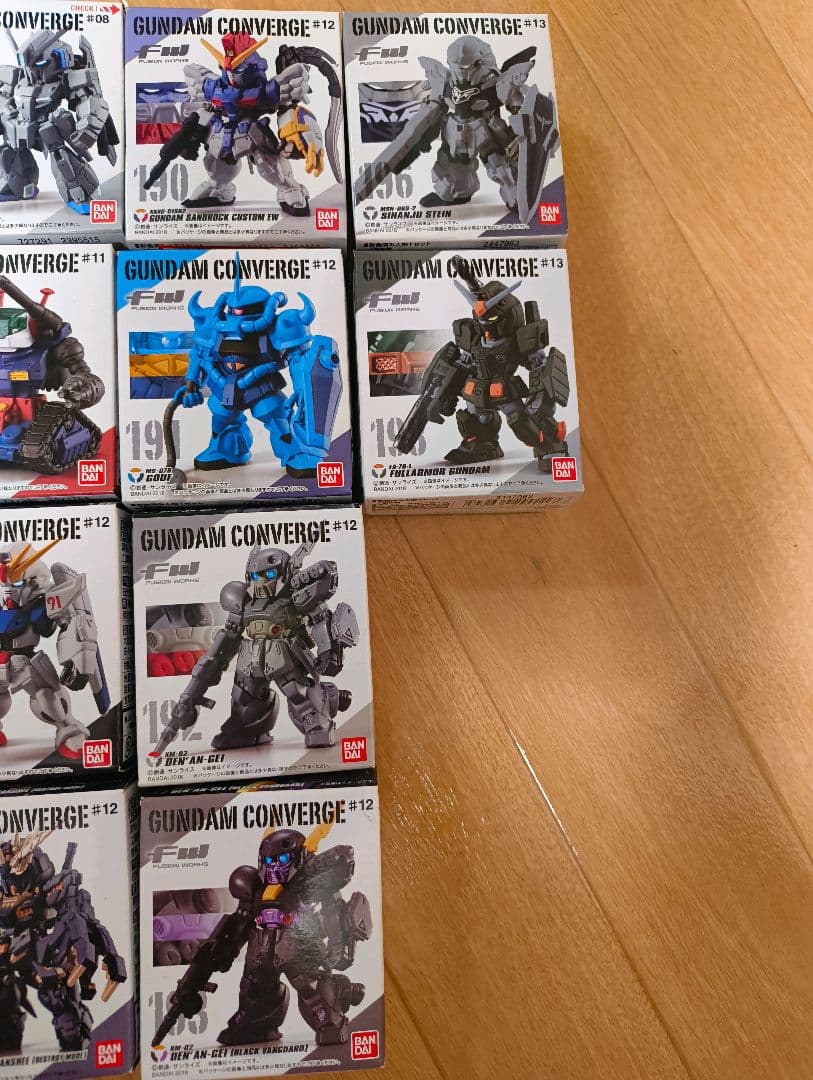 《値下げ》GUNDAM CONVERGE まとめ売り　未開封61個 開封済45個
