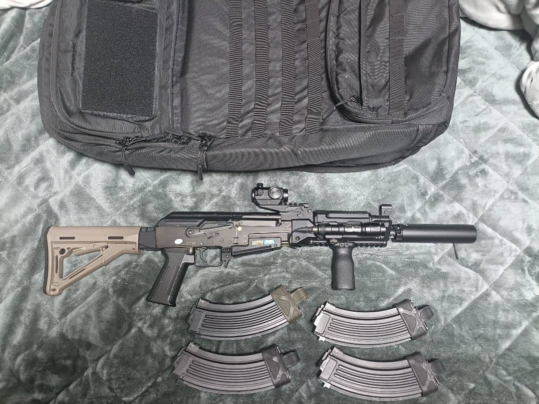 東京マルイ　AKストームカスタム　ガンバック付き 東京マルイ】AK ストーム｜次世代電動ガン｜ミニSバッテリー対応｜No