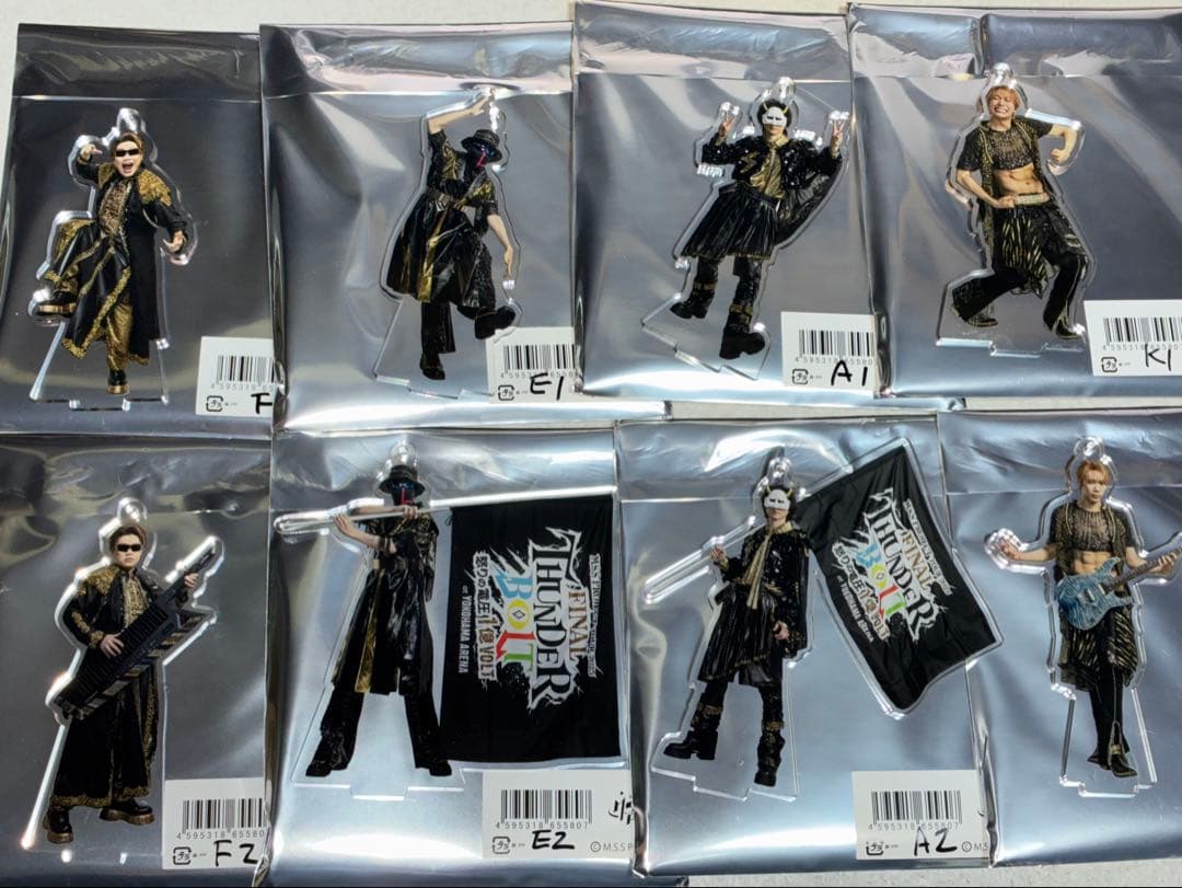 【16周年記念】2025大箱黒衣装アクスタ　コンプセット