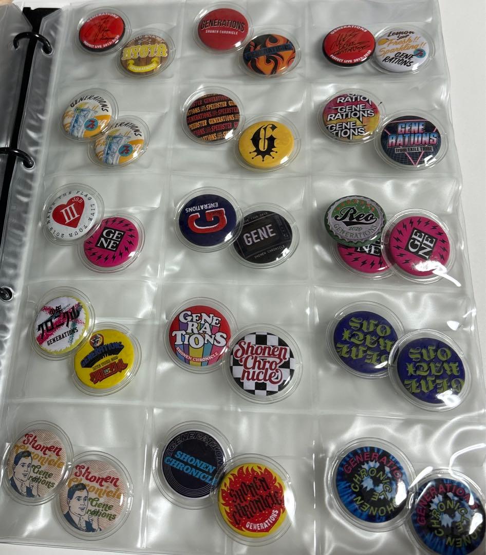 ジェネレージョンズ 缶バッジ 片寄涼太 サイン缶バッジ 佐野玲於
