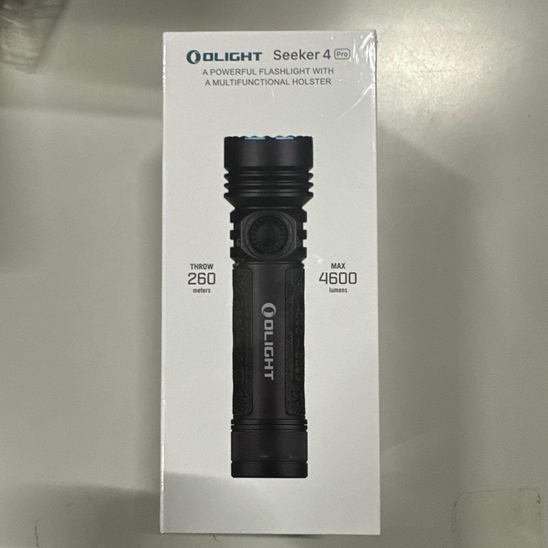 新品未開封　OLIGHT(オーライト) Seeker 4 Pro LEDライト OLIGHT OLIGHT(オーライト) Seeker 4 Pro ledライト 懐中電灯