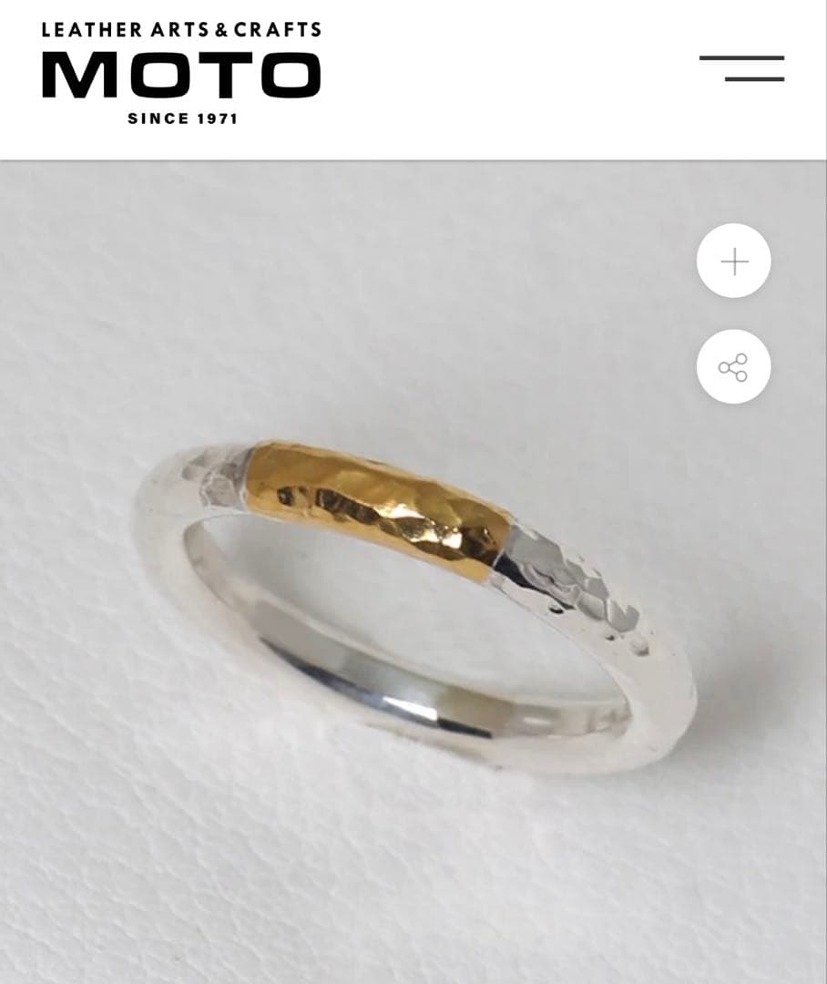 MOTOリング 月と太陽 リング (K24＆999SV) - メルカリ