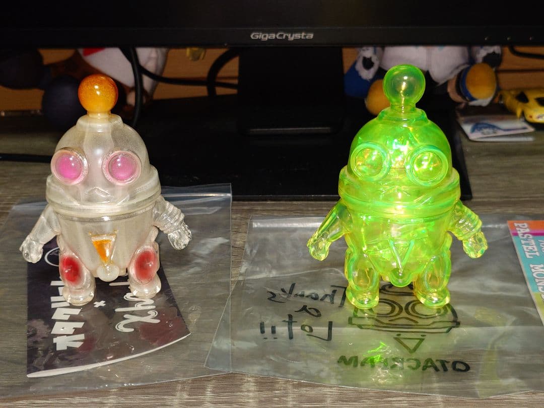 メカピポ　オタクリーム　OtaCream ソフビ　2体セット