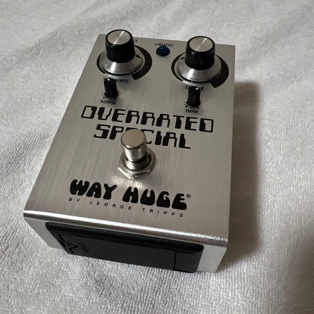 WAY HUGE エフェクター OVERRATED SPECIAL