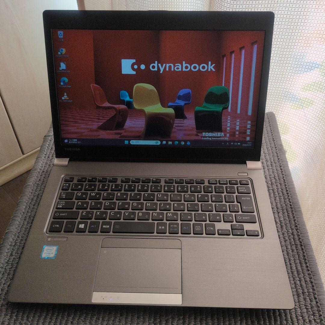 dynabook R63/B「i5-6200U 8GB SSD」 dynabook（ダイナブック） TOSHIBA DynaBook R63/P Core i5 メモリ8GB