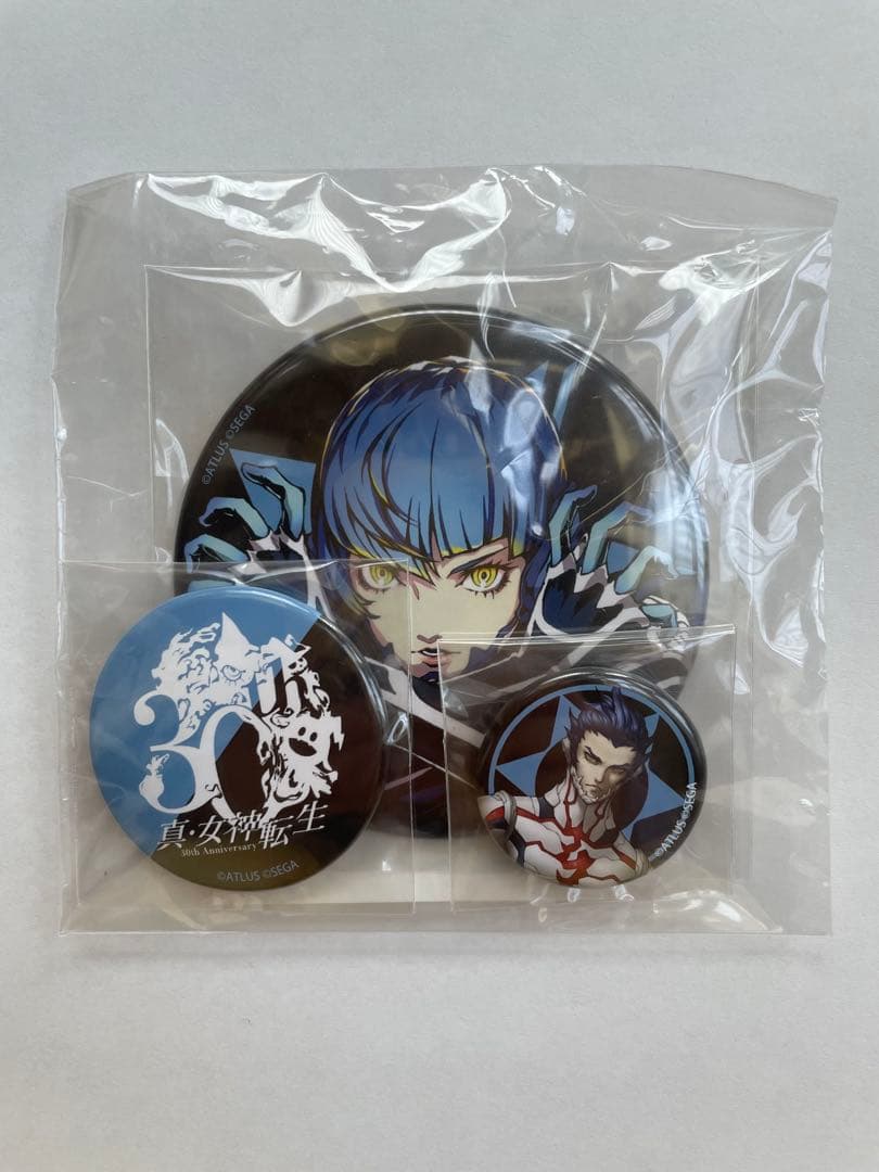 真・女神転生 30周年感謝祭イベントくじ F賞 缶バッジ 真・女神転生V