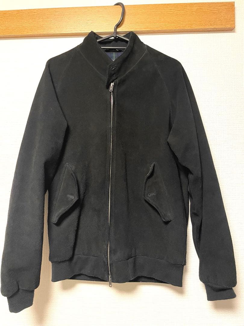 最終値下げ！ビームスプラス　スエードハリントンジャケット