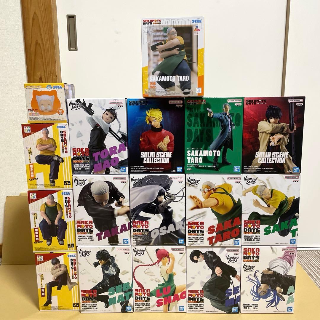 SAKAMOTO DAYS サカモトデイズ プライズ フィギュア 17個セット