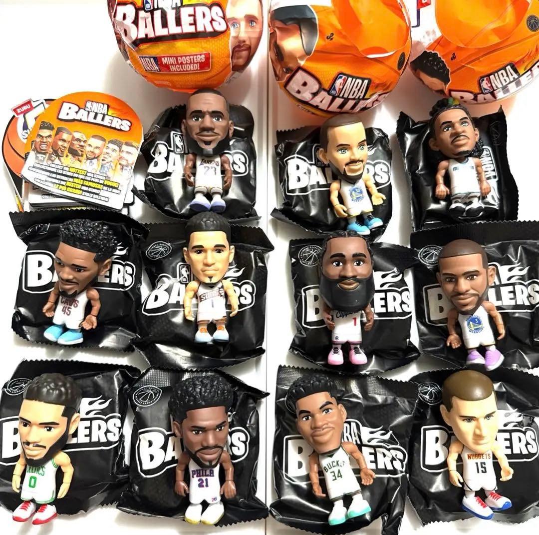 新品NBA BALLERS フィギュア 11体 レブロン コニー 外装フィルム付