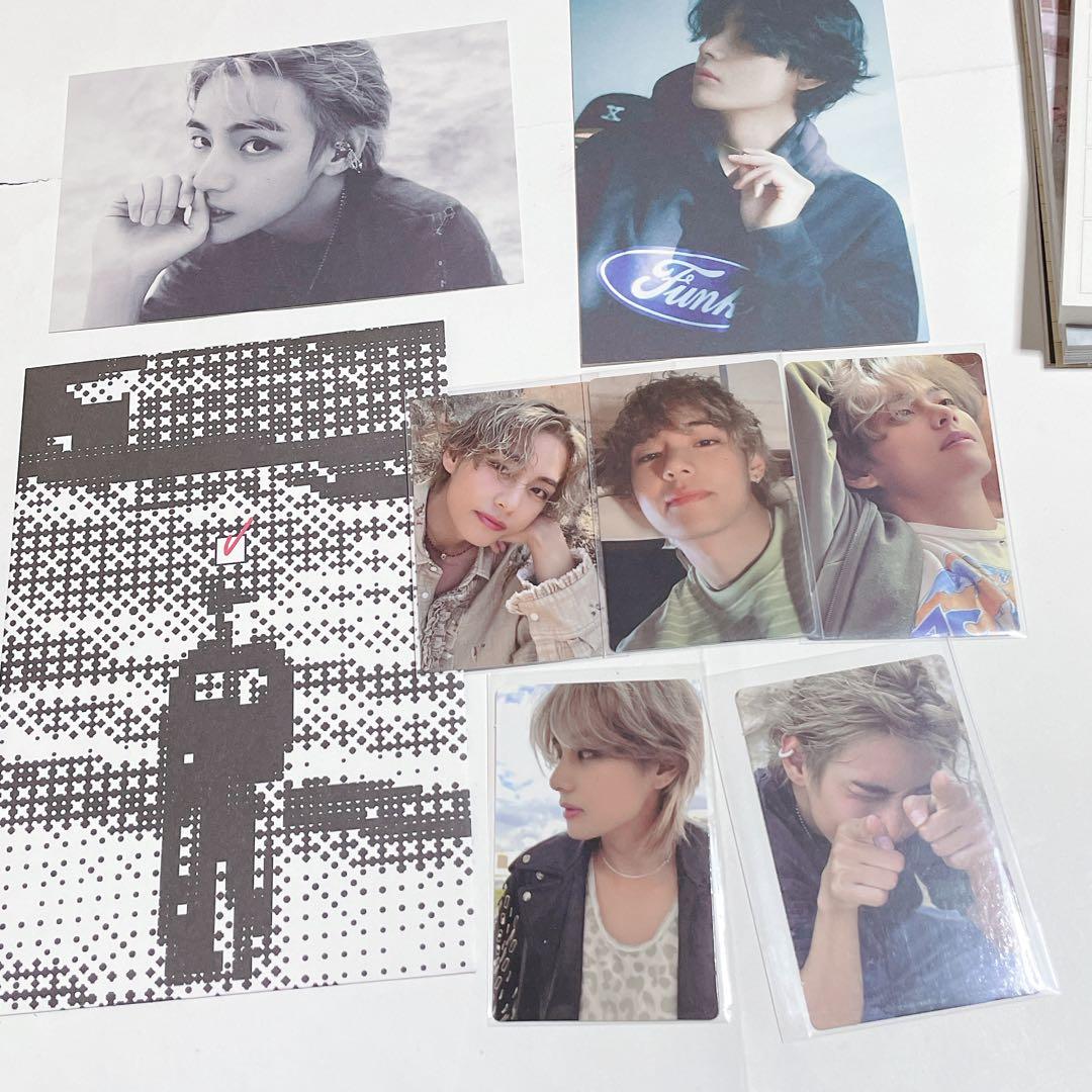 テヒョン BTS V テテ アルバム Layover 紫 purple トレカ - メルカリ