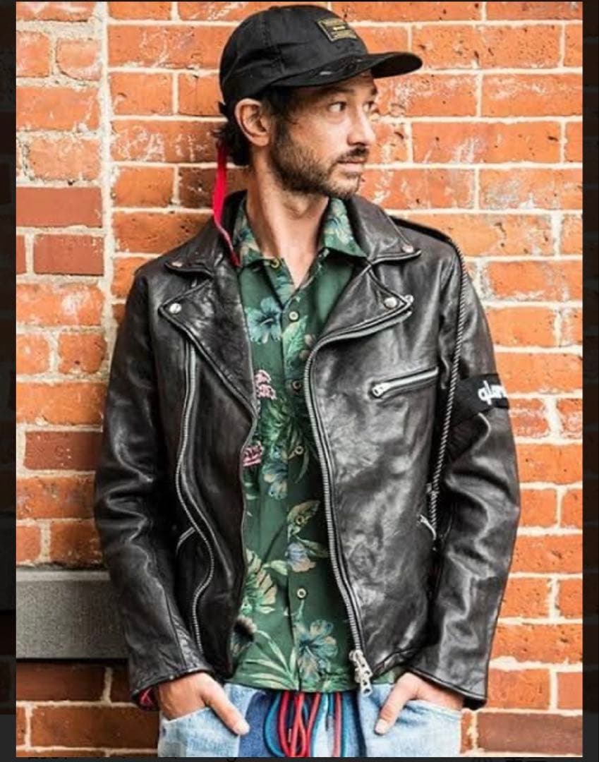 glamb gino ライダースジャケット