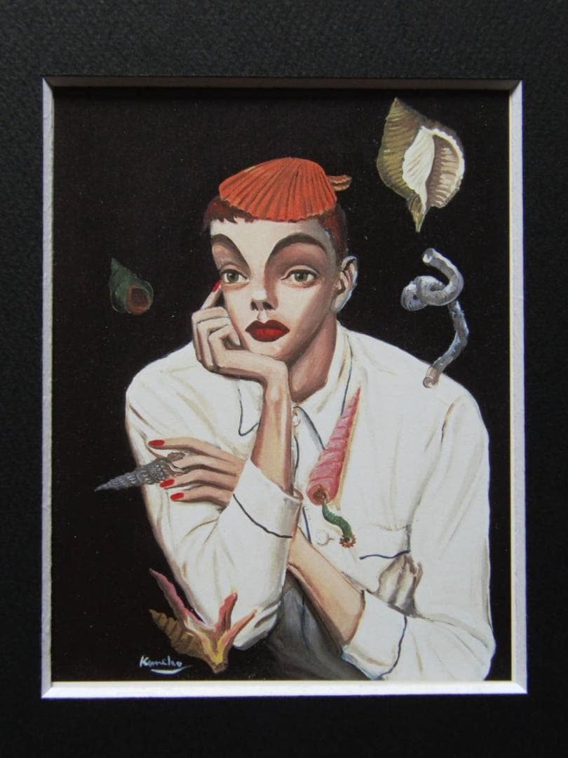 金子 國義、夜想、厳選、希少画集・額装画、人気作品、アート、新品高級額 額装付