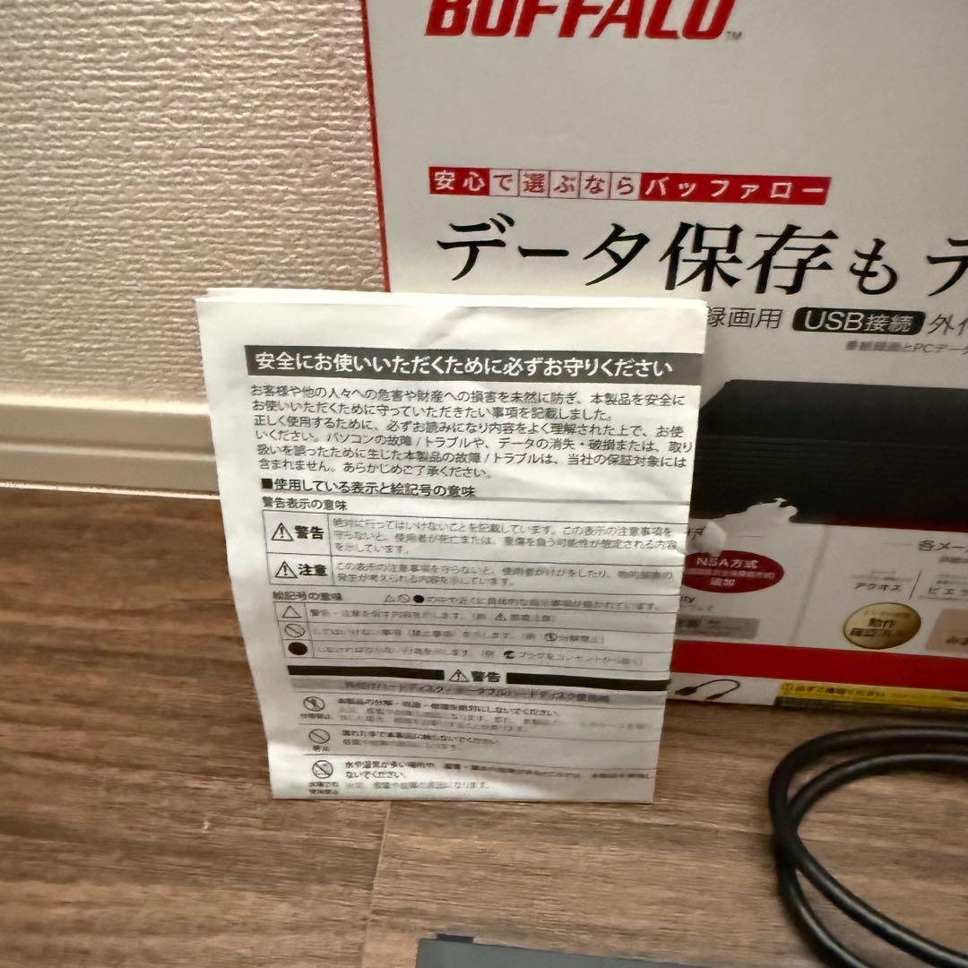 外付けハードディスク BUFFALO HD-EDF2U3-BE バッファロー - メルカリ