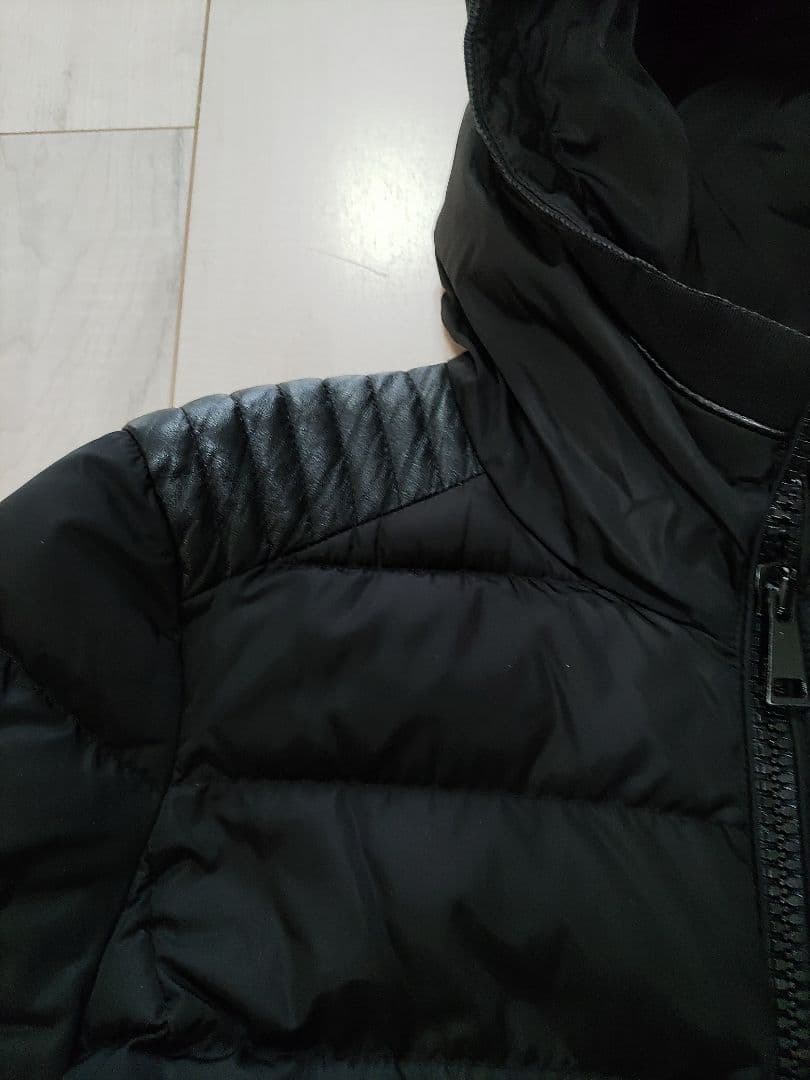 セール！【美品】モンクレール ダウンコート ブラック クリーニング済