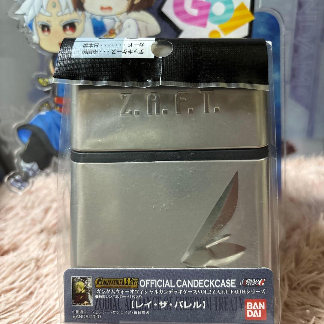 ガンダムウォー 缶デッキケース SEED 新品未開封 レイ・ザ・バレル