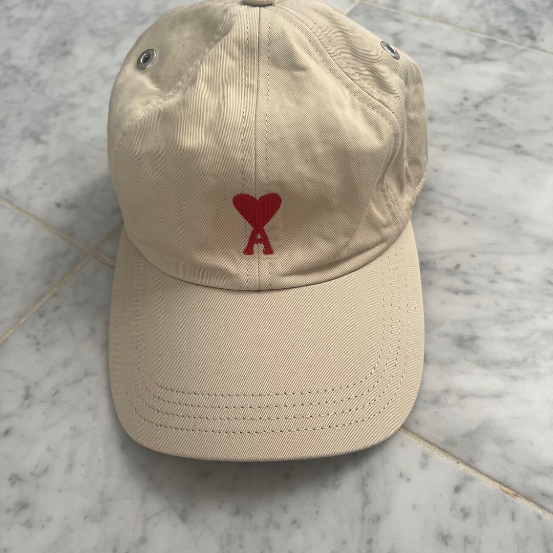 計72枚 アミパリスベージュ ハート A 刺繍 キャップ