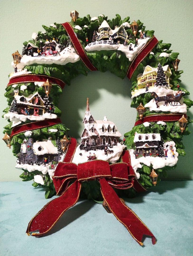 ゆいママ様】トーマスキンケード リース ビクトリア朝のクリスマス
