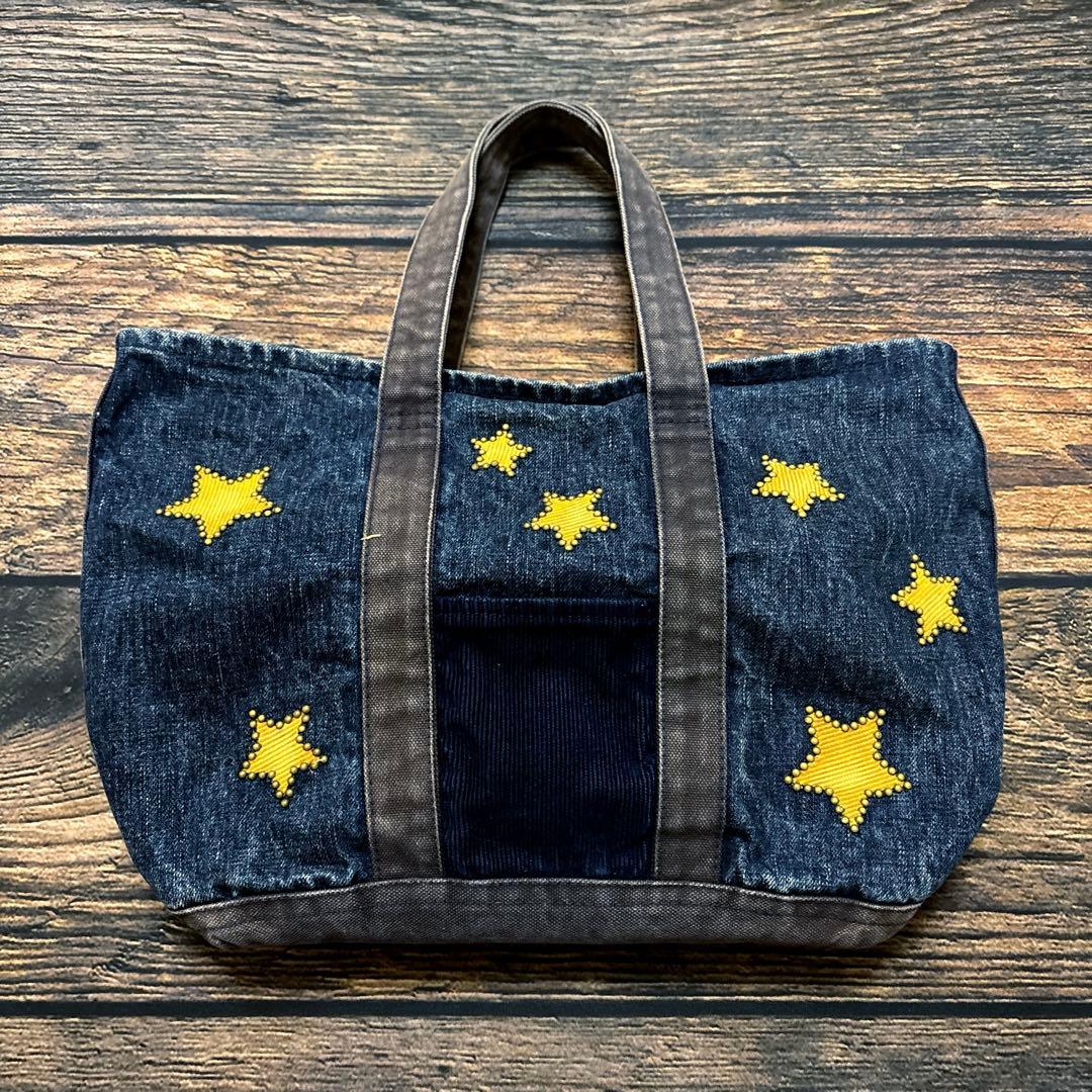 バッグ REMI RELIEF B'2nd / denim studs bag
