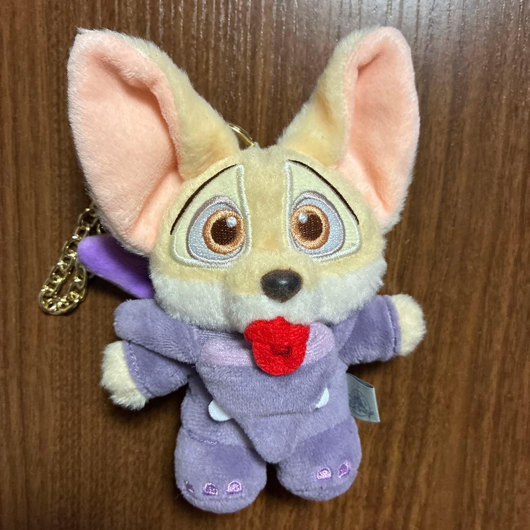 ズートピア ぬいぐるみキーチェーン フィニック 上海ディズニー