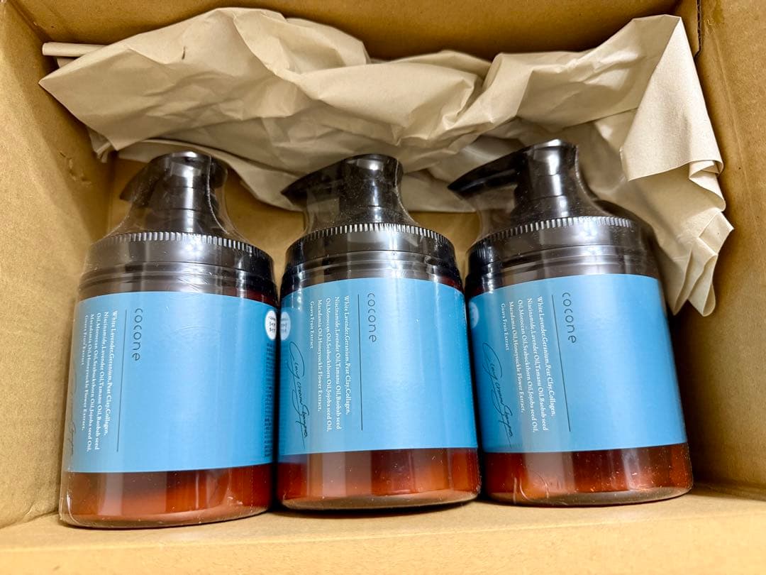 cocone クレイクリームシャンプー　リペア　3個