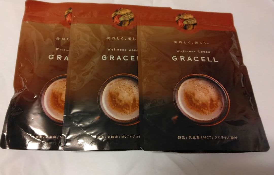 GRACELL ウェルネスココア100g 3袋セット