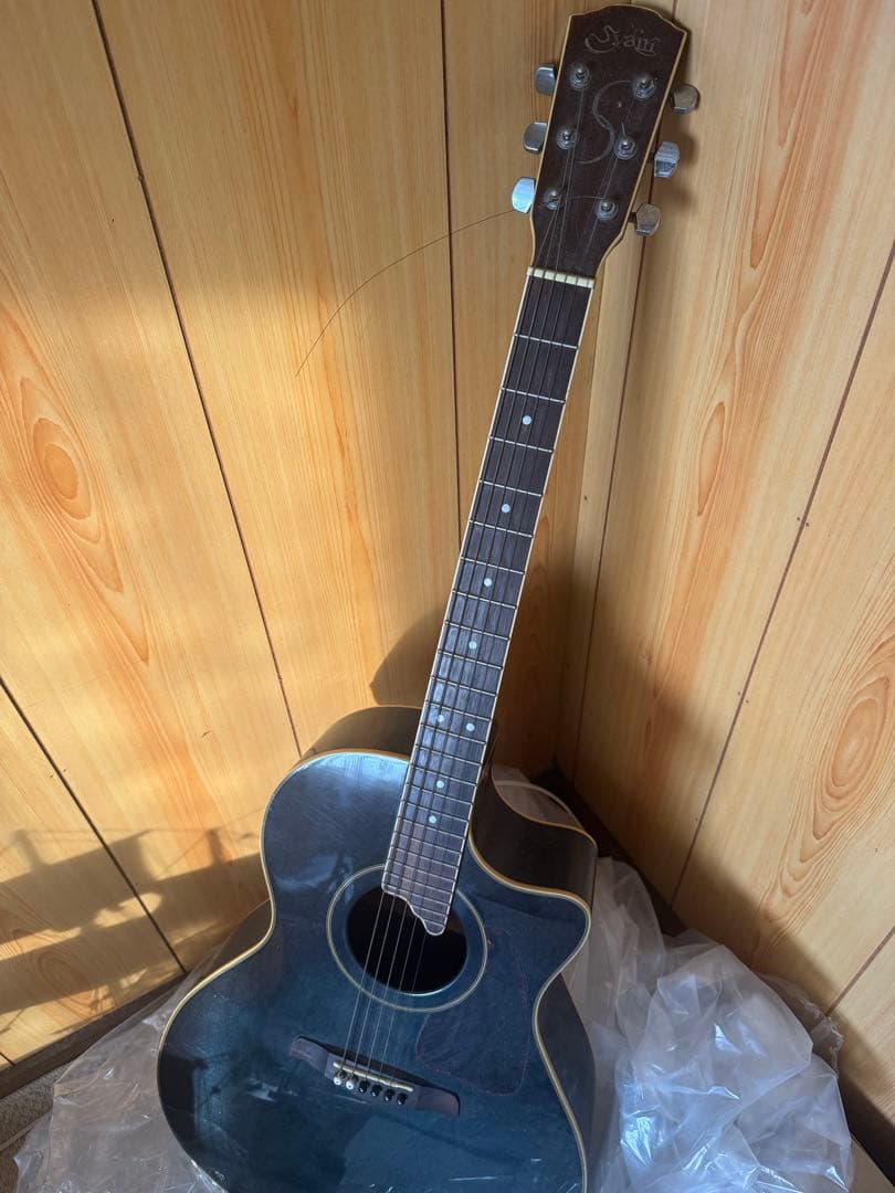 S.yairi エレアコ S.Yairi YATK-1400EC BK (Trans Black) エレアコギター