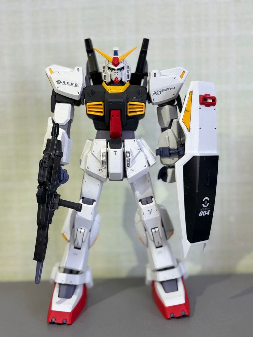 ガンダムマークII MG ほぼ全塗装 スペシャルクリアパーツつき ガンダムマークII MG ほぼ全塗装 スペシャルクリアパーツつき - メルカリ