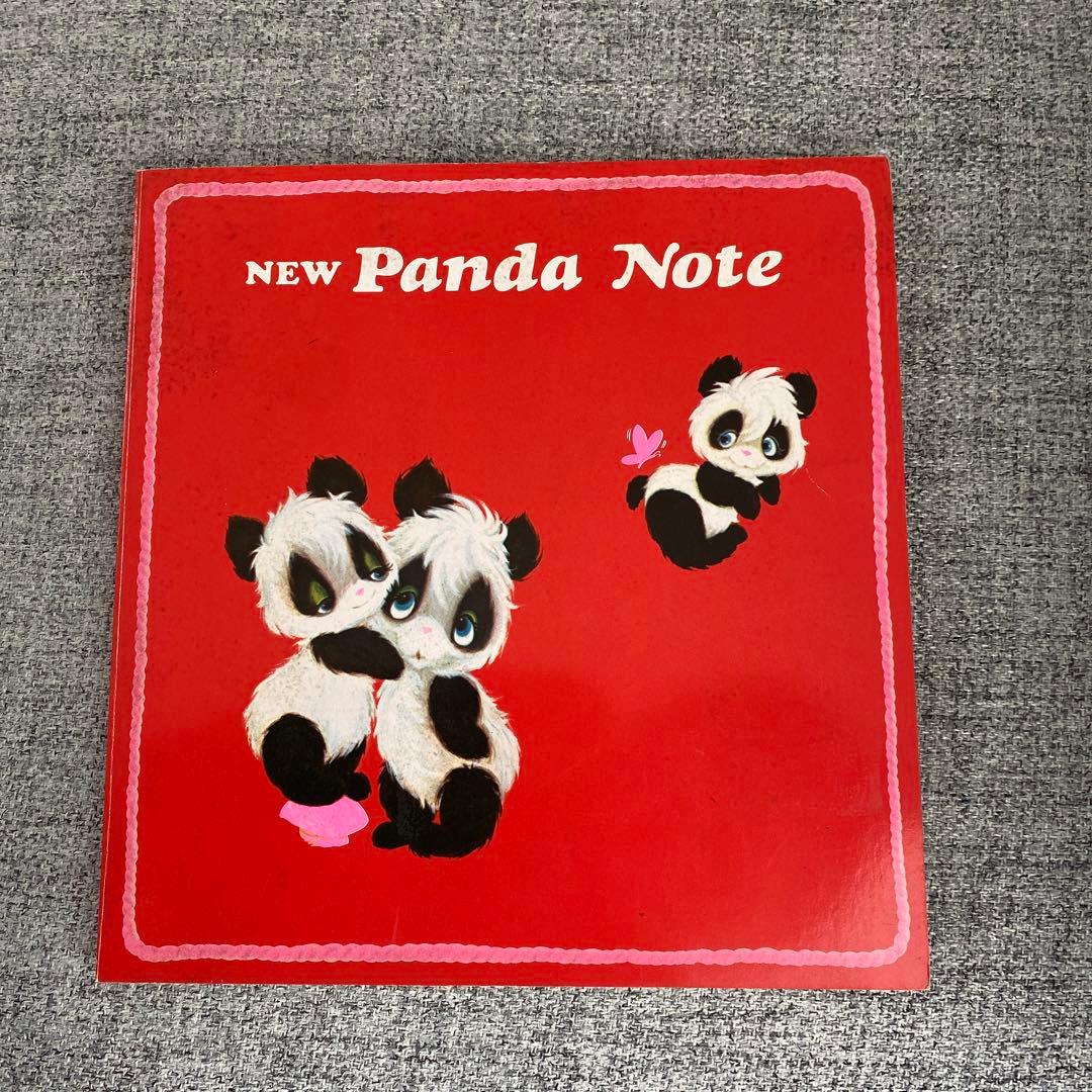 昭和サンリオ【パンダノート】パンダパルス ホールマーク (レア3