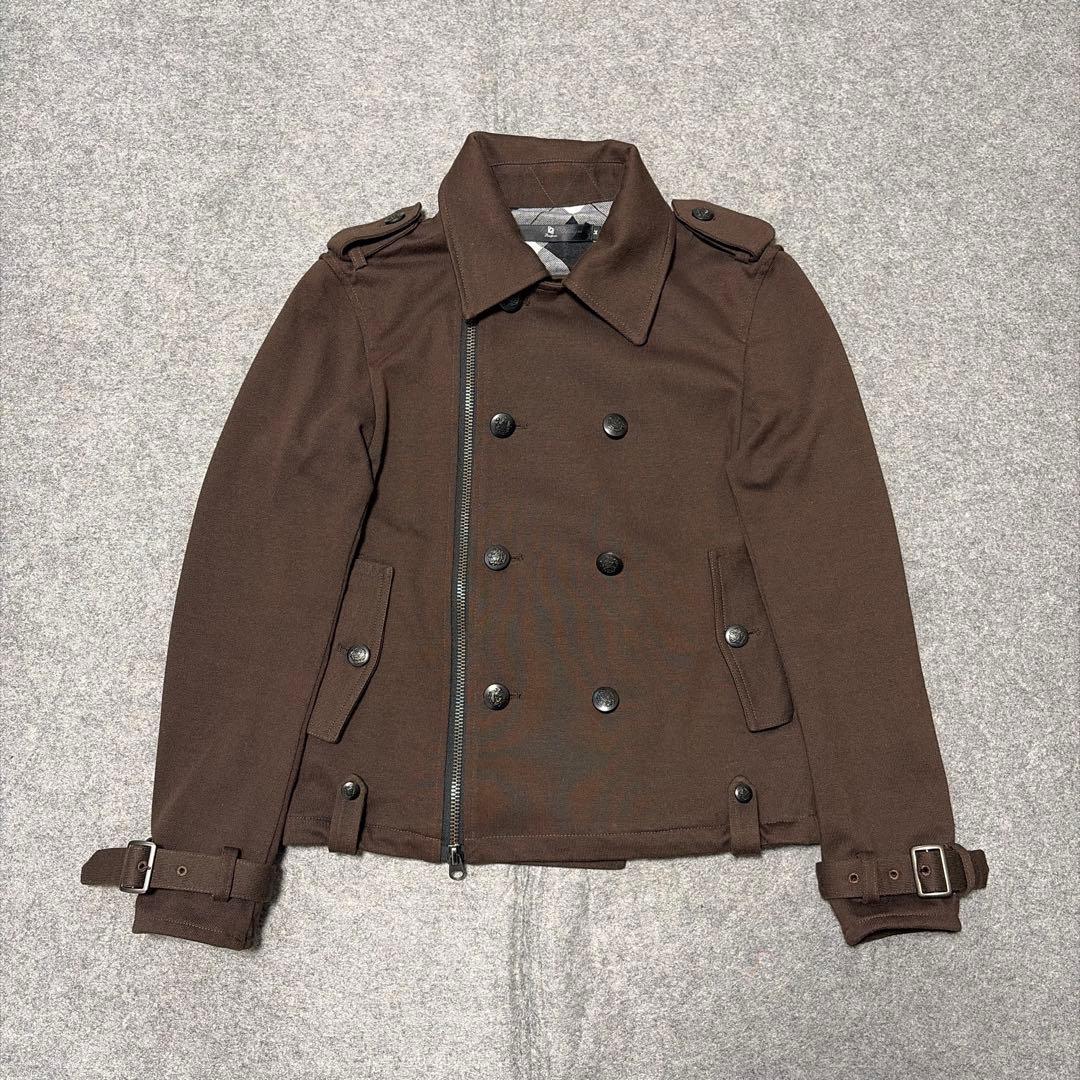 美品✨ナポレオンジャケット 短丈 ギミック ブラウン Y2K パンク お兄