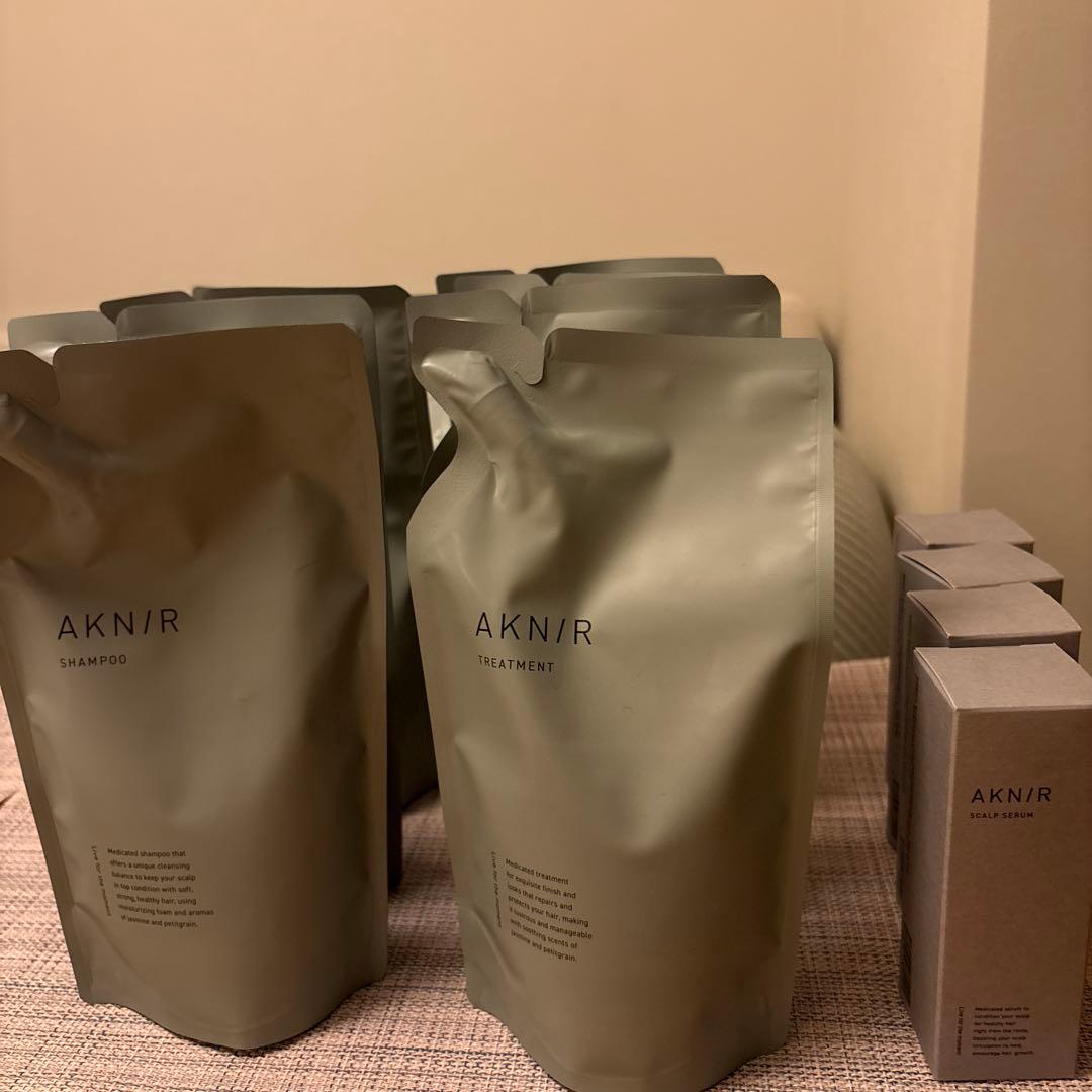 AKNIR シャンプー トリートメント セラムセット