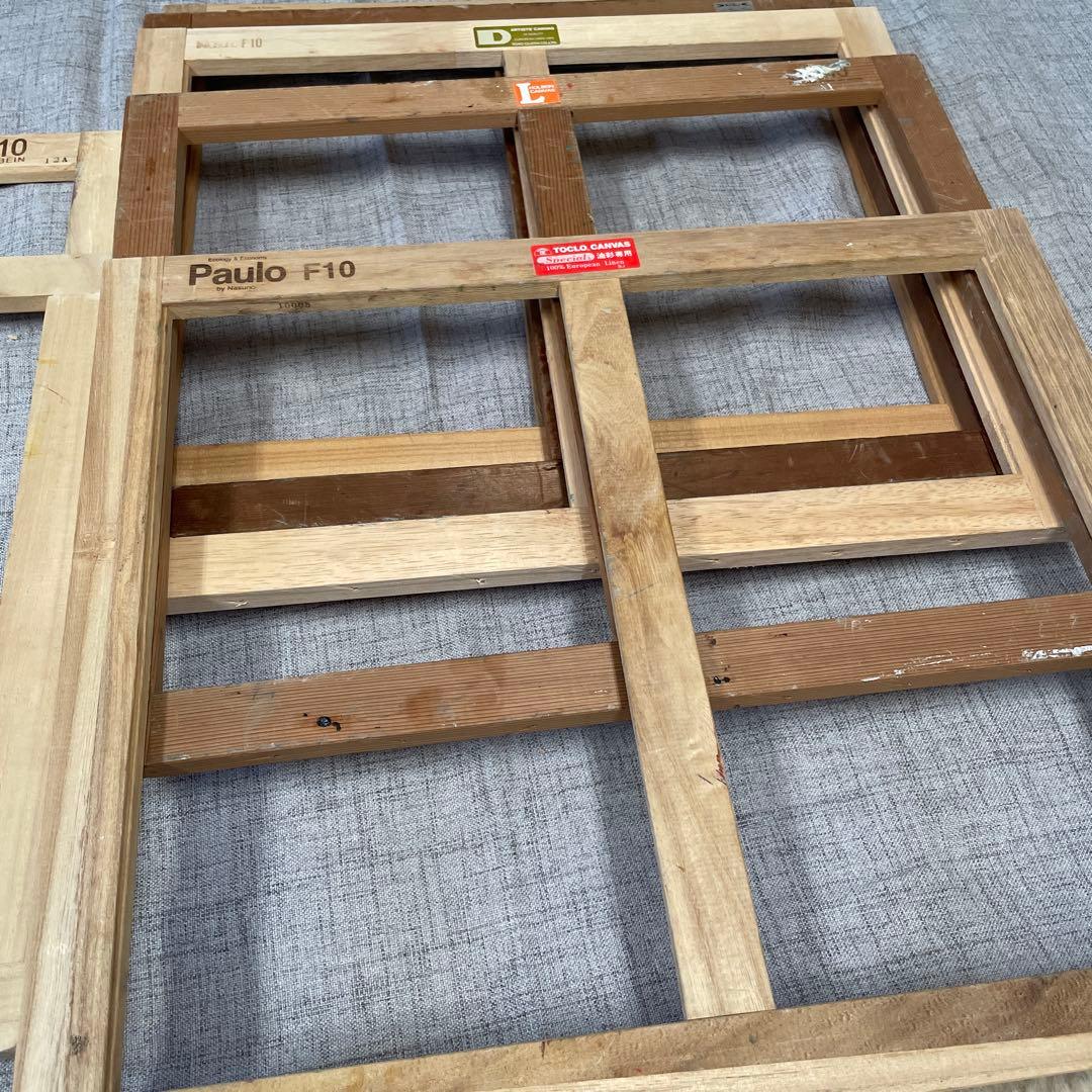 キャンバス木枠F6 F8 F10 プライヤー クリップ 13点セット