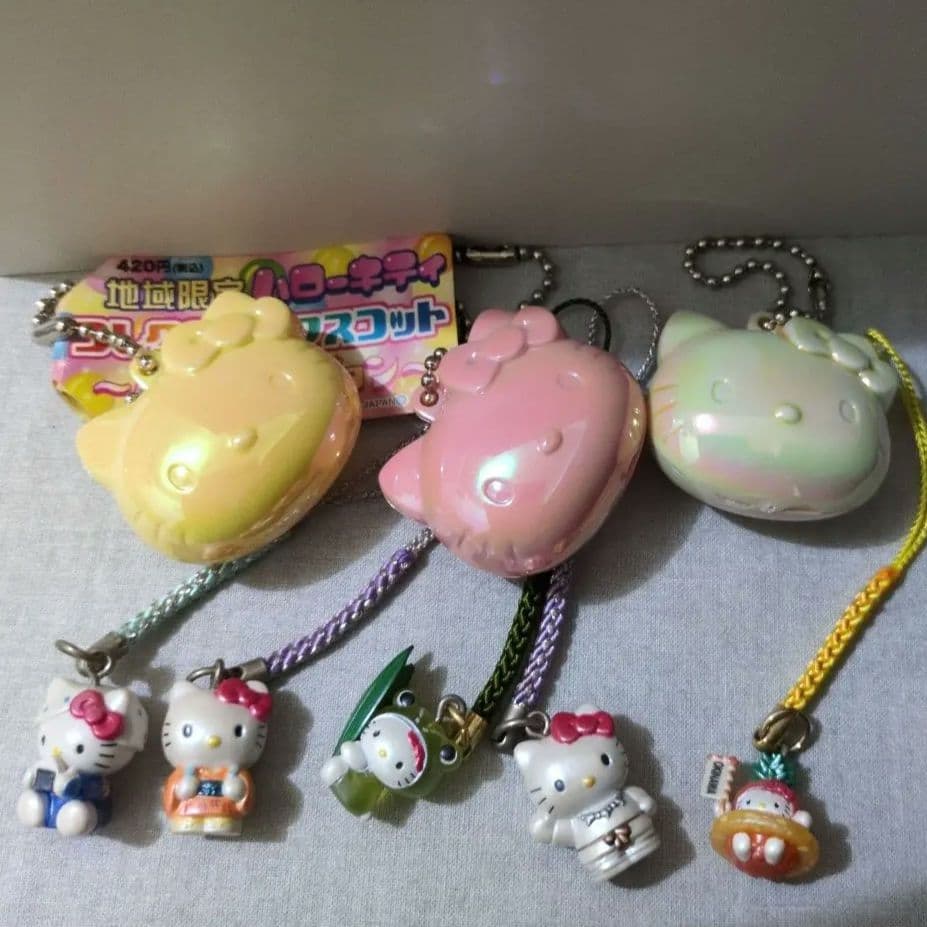 地域限定ハローキティ コレクターズマスコット〜パールバージョン