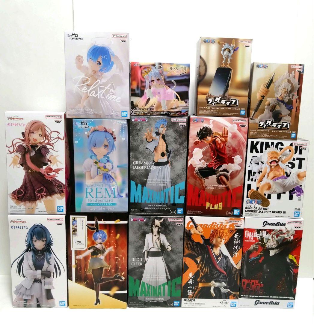 【BLEACH３種／ワンピース　ニカ／学マス／オカルン／レム】