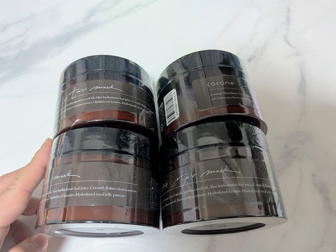 10【4個セット】cocone モイスチュアリペア ヘアマスク ヘアパック　新品