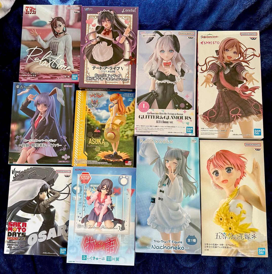 美少女　プライズフィギュア　まとめ売り　10点セット