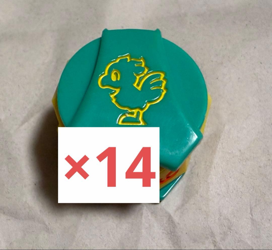 チョコボ・バンドル　特製クリック式ライフカウンター　ff mtg 14個セット