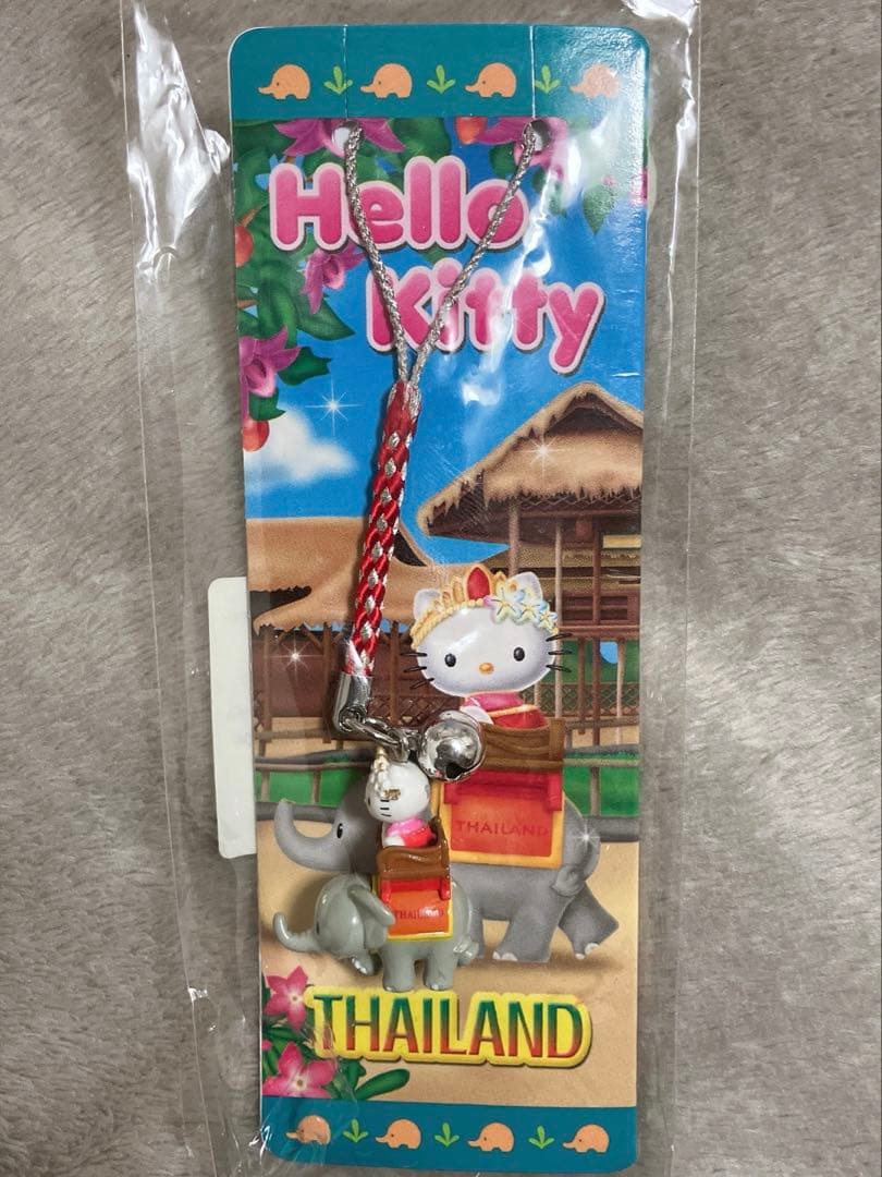 【2008年／希少】ご当地キティ タイ限定　ゾウ使い