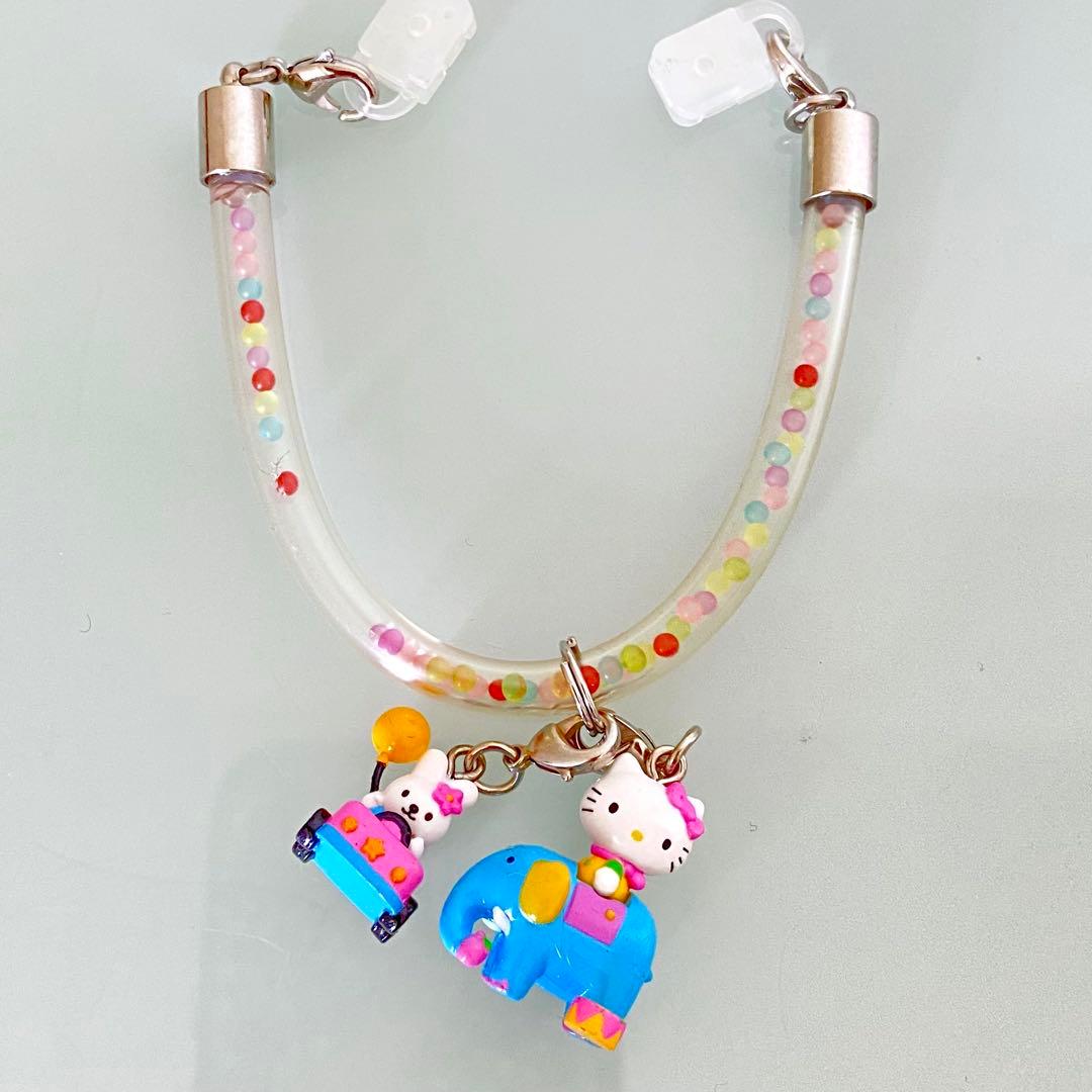 ハローキティストラップ　遊園地　希少　激レア