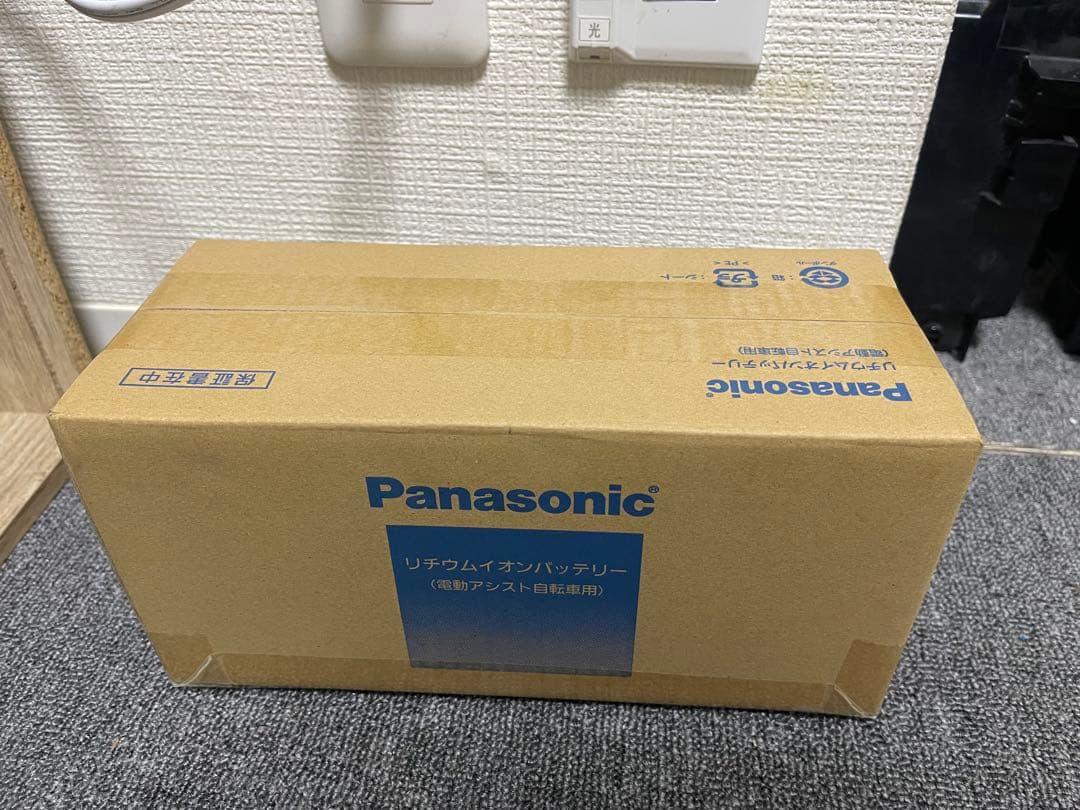 パナソニック電動自転車バッテリーNKY491B02B新品未開封6.6Ah 黑