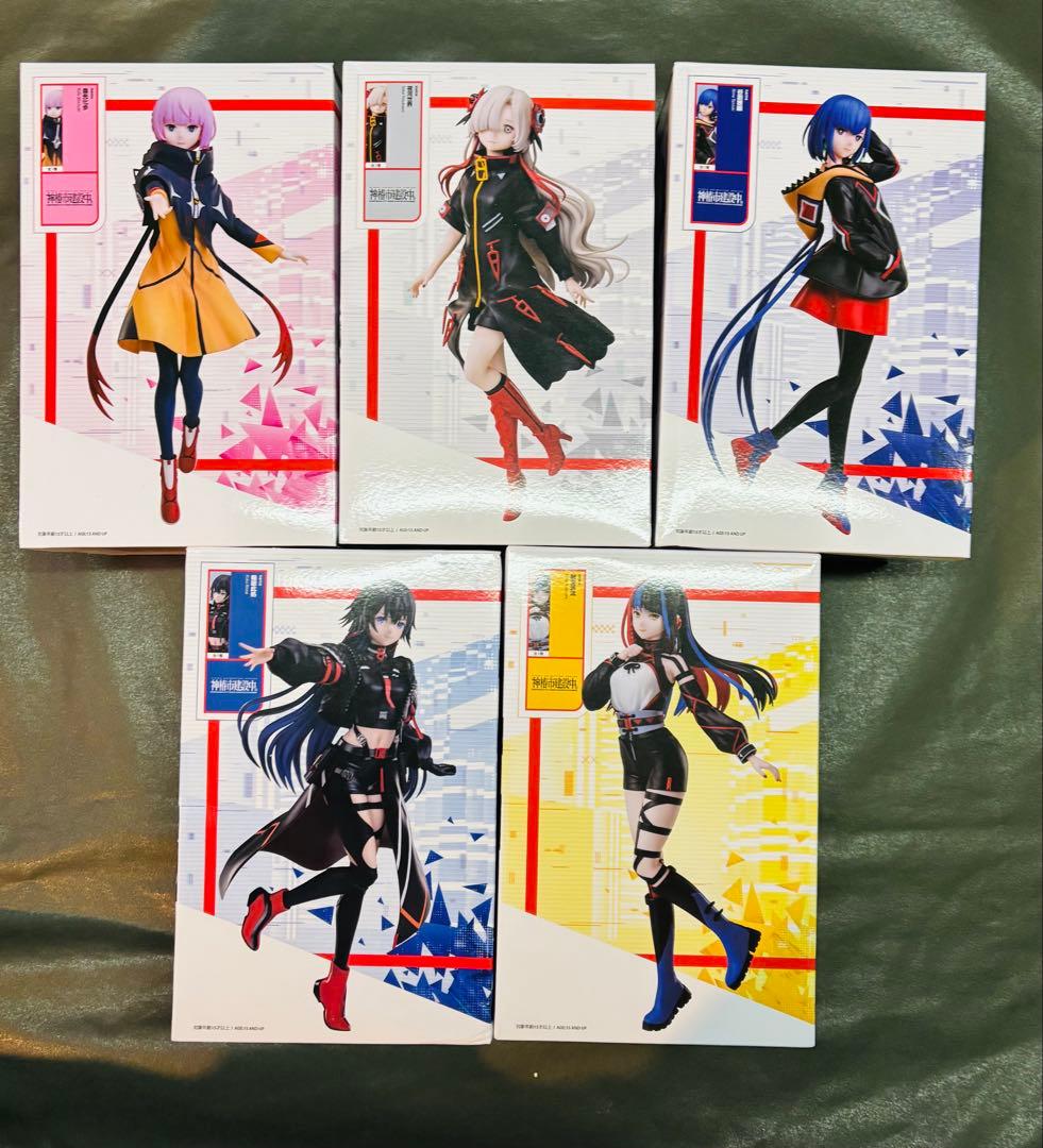 神椿市建設中。 1/7スケール フィギュア ラウンドワン限定 全5種セット