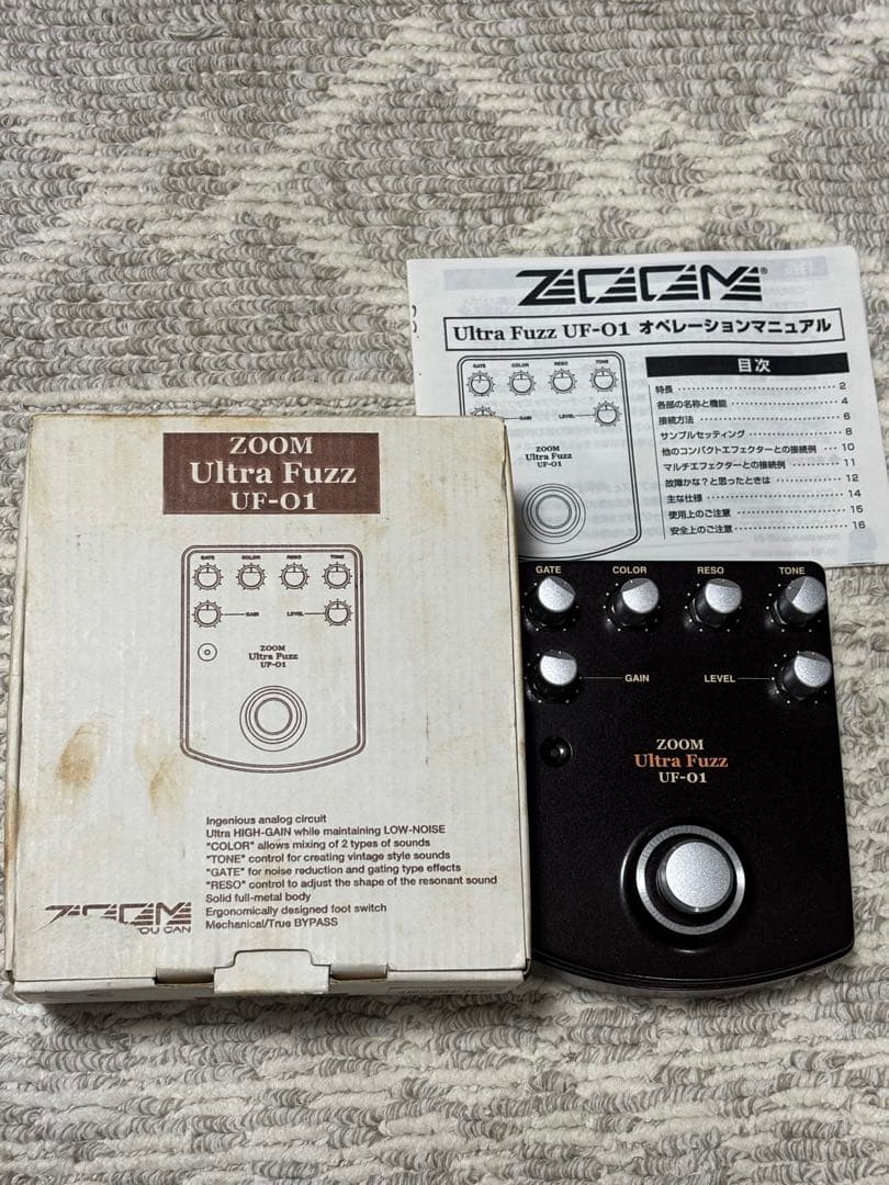 ZOOM UltraFuzz UF-01 ズーム ウルトラファズ 廃盤 レア