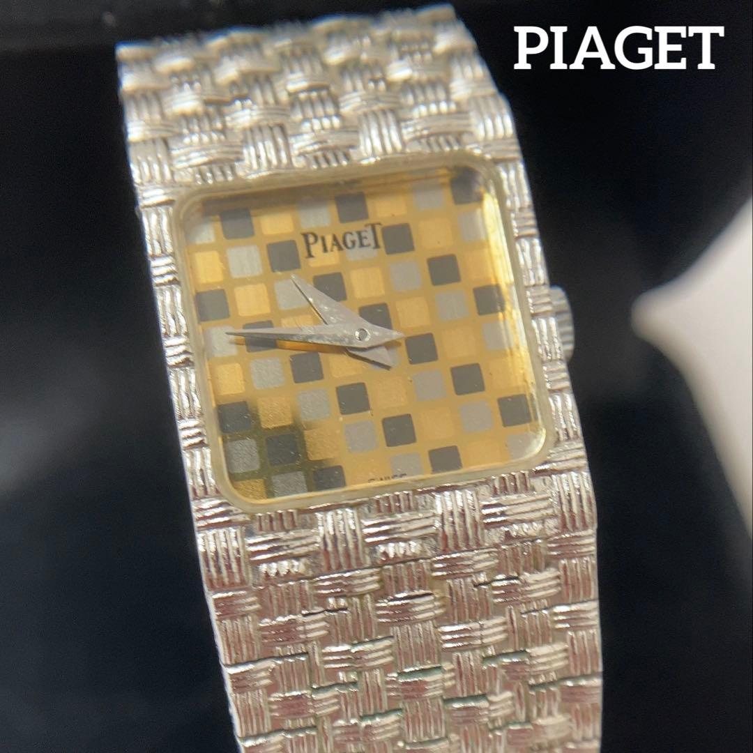 【不働品】【アンティーク】PIAGET クォーツ腕時計