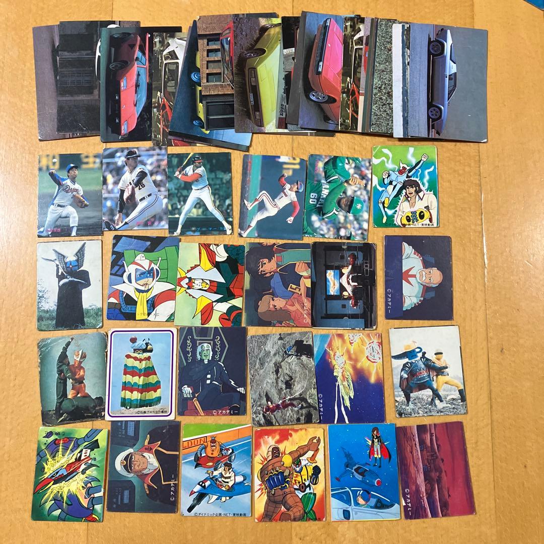 昭和レトロ☆駄菓子屋☆カルビープロ野球 ヤマト ゴレンジャー他☆ミニ