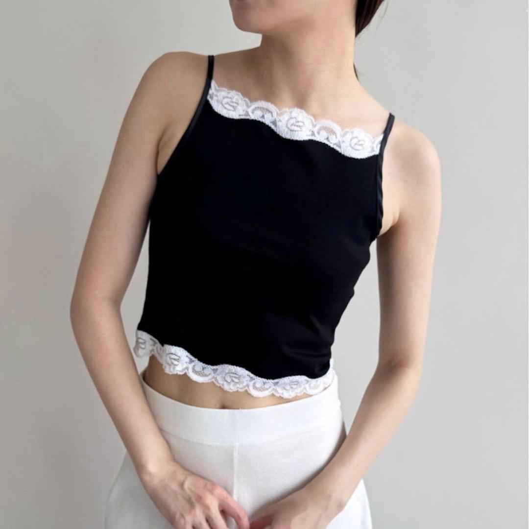 EDIT.FOR LULU レーストリムキャミソール